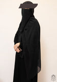 Black Hijab & Niqab Set