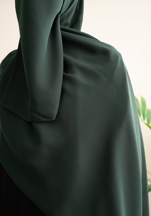 Forest Green Hijab & Niqab Set