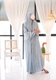 Ice Blue Prayer Jilbab