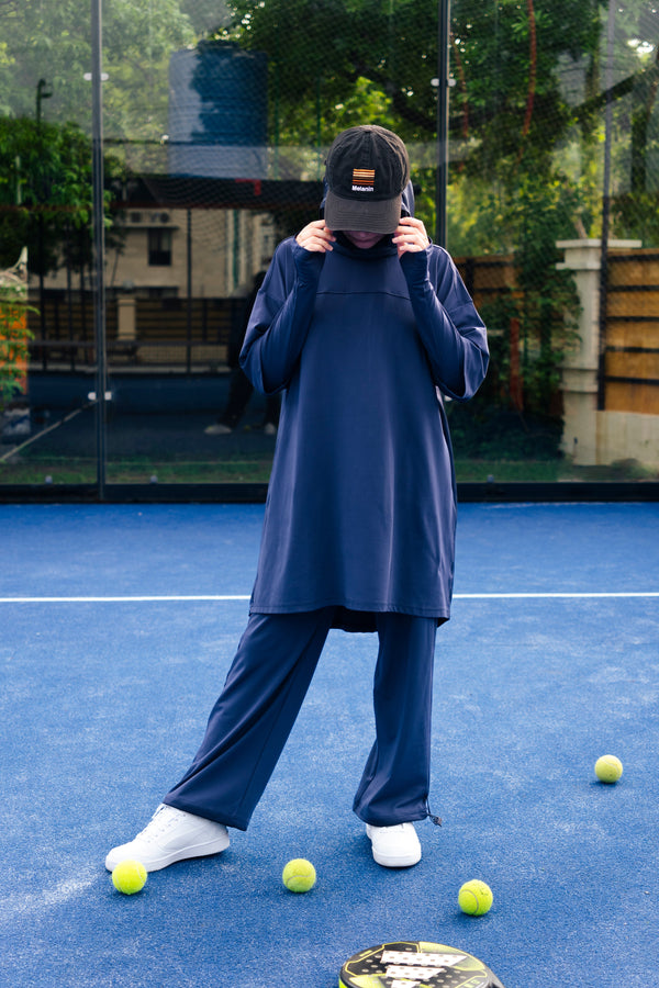 Navy Flow Active Set - DRI FIT