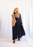 Vital Button Down Abaya - Black