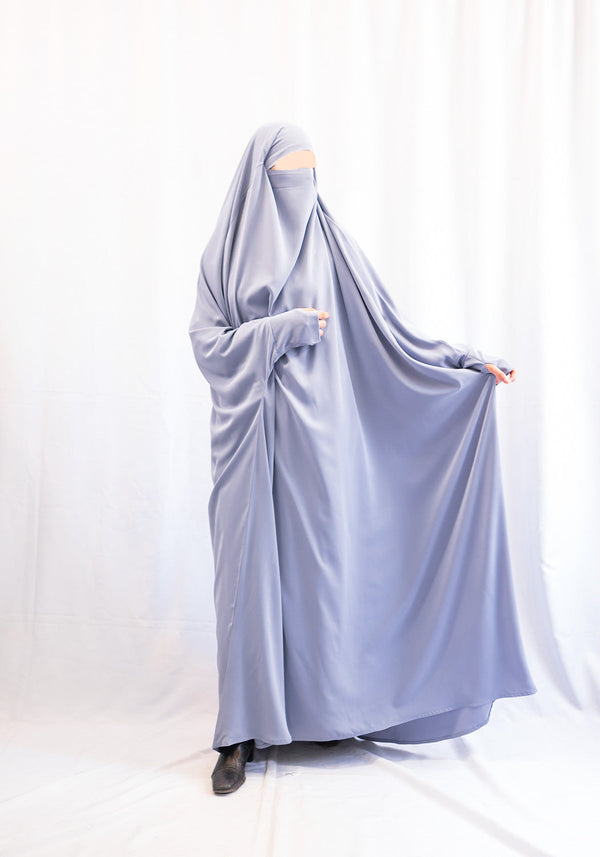French Jilbab - Grey