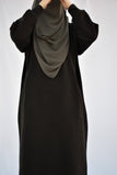 Black Hoodie Abaya