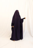 French Jilbab - Aubergine